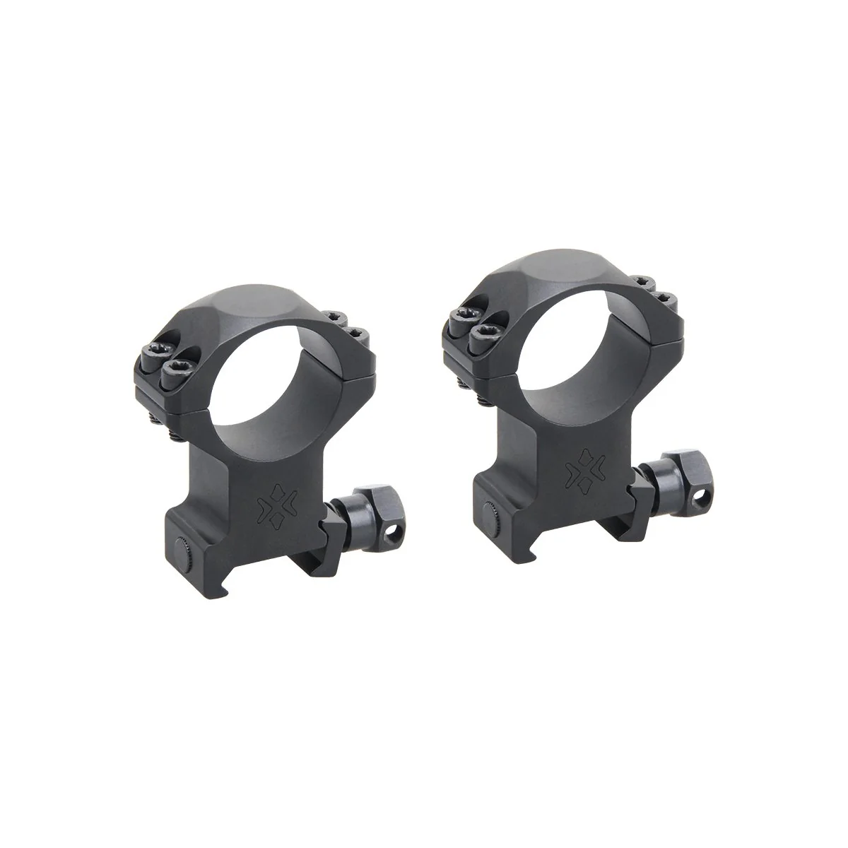 25.4mm X-Accu 1.25in Low Profile Picatinny Rings - Image 4