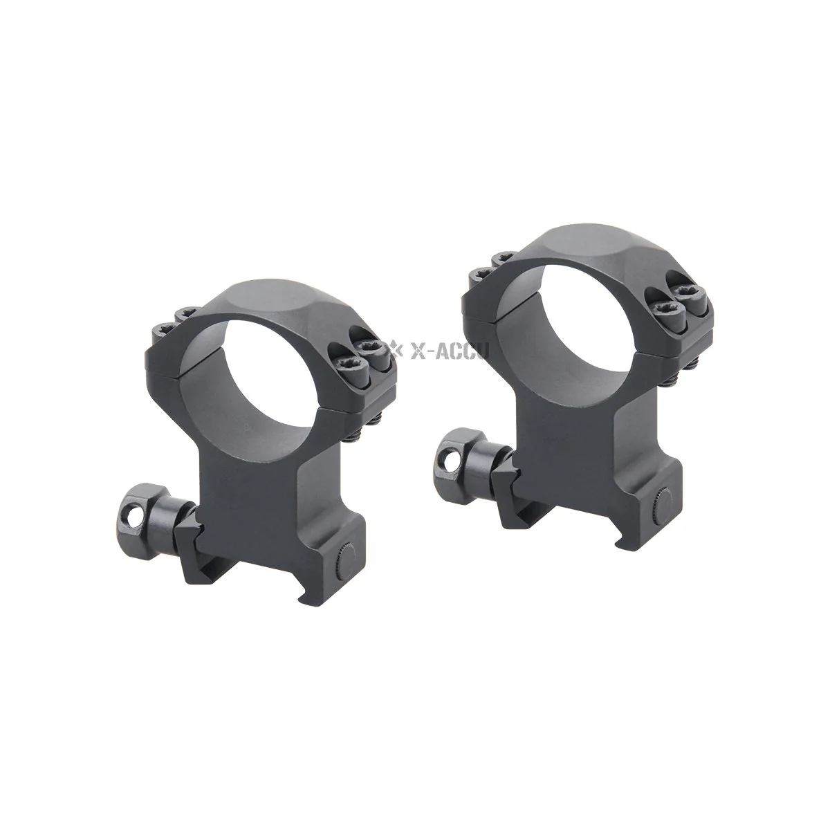25.4mm X-Accu 1.25in Low Profile Picatinny Rings - Image 6
