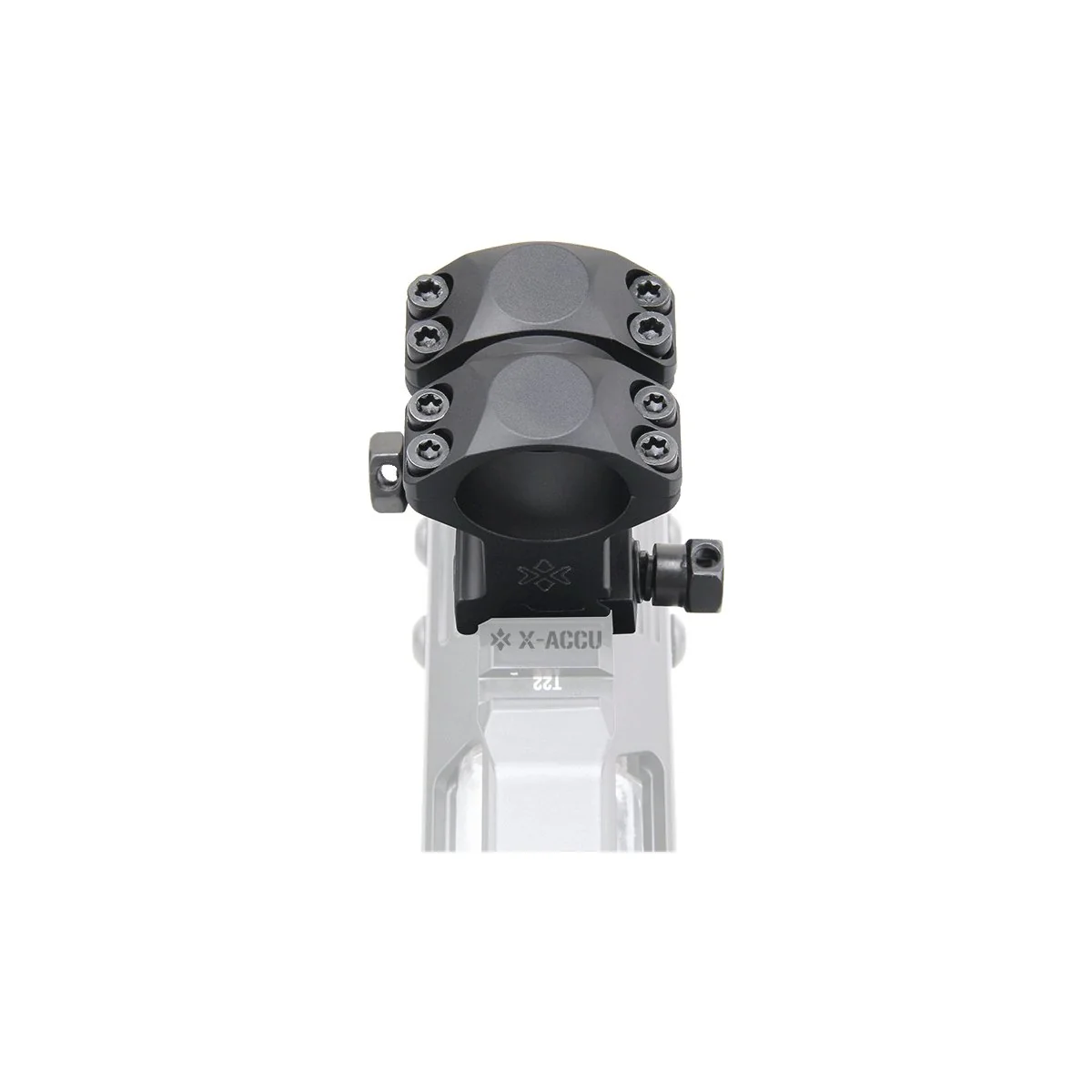 25.4mm X-Accu 1.4" High Profile Picatinny Rings - Image 6