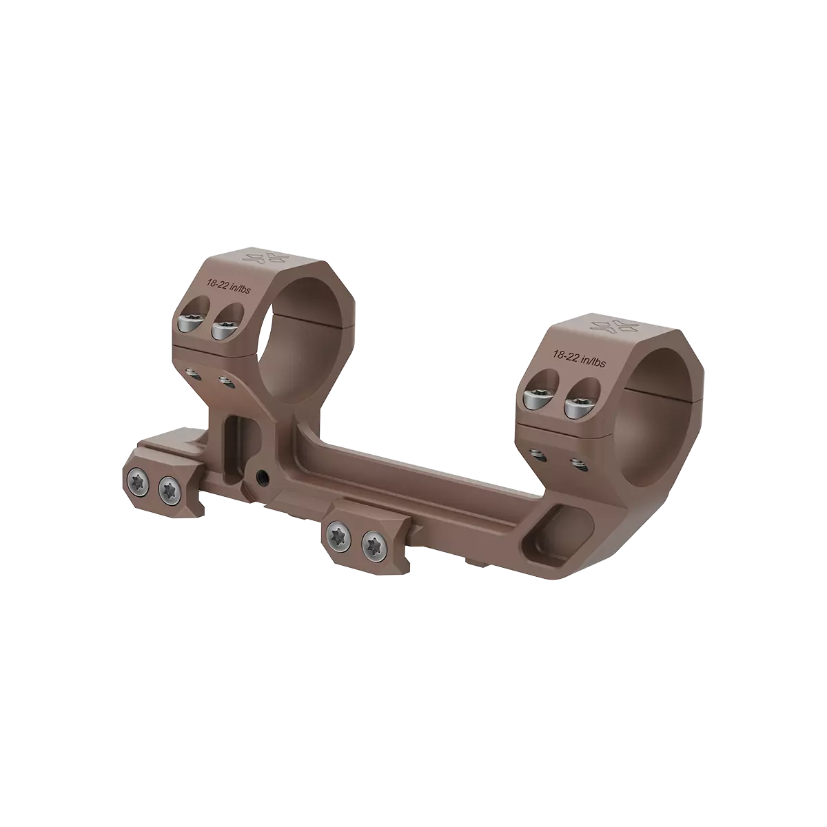 30mm 1-Piece Extended Picatinny AR Mount Coyote FDE - Image 3