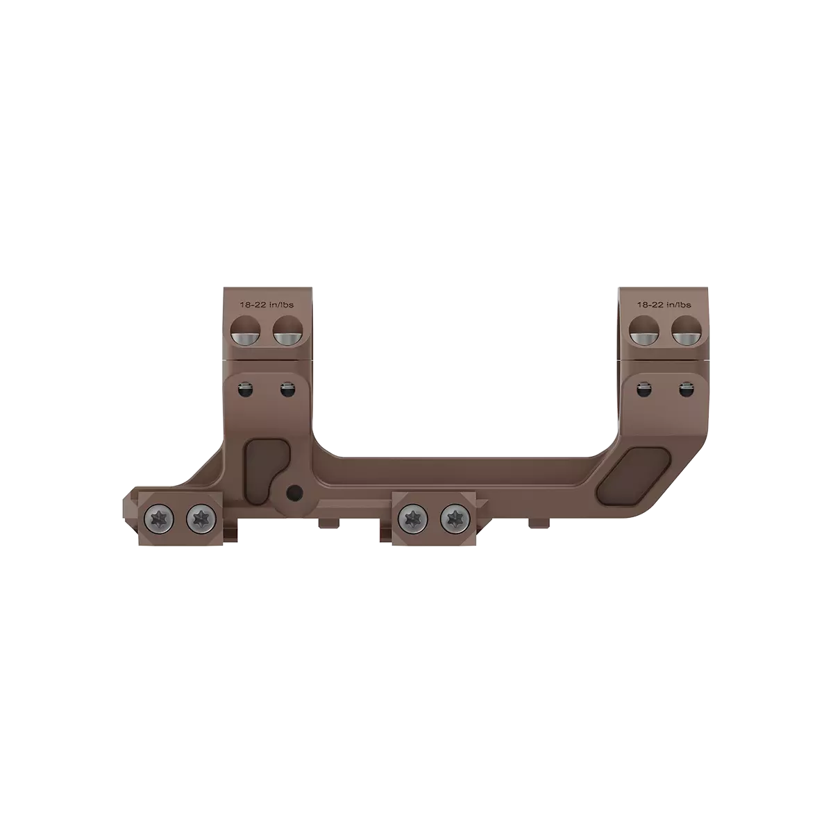 30mm 1-Piece Extended Picatinny AR Mount Coyote FDE - Image 5