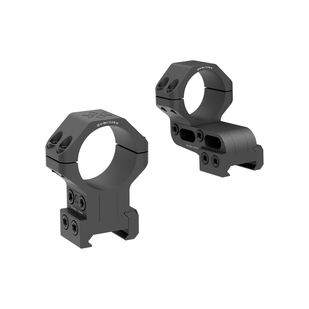 30mm Adjustable Cantilever Weaver / Dovetail Rings - Image 3