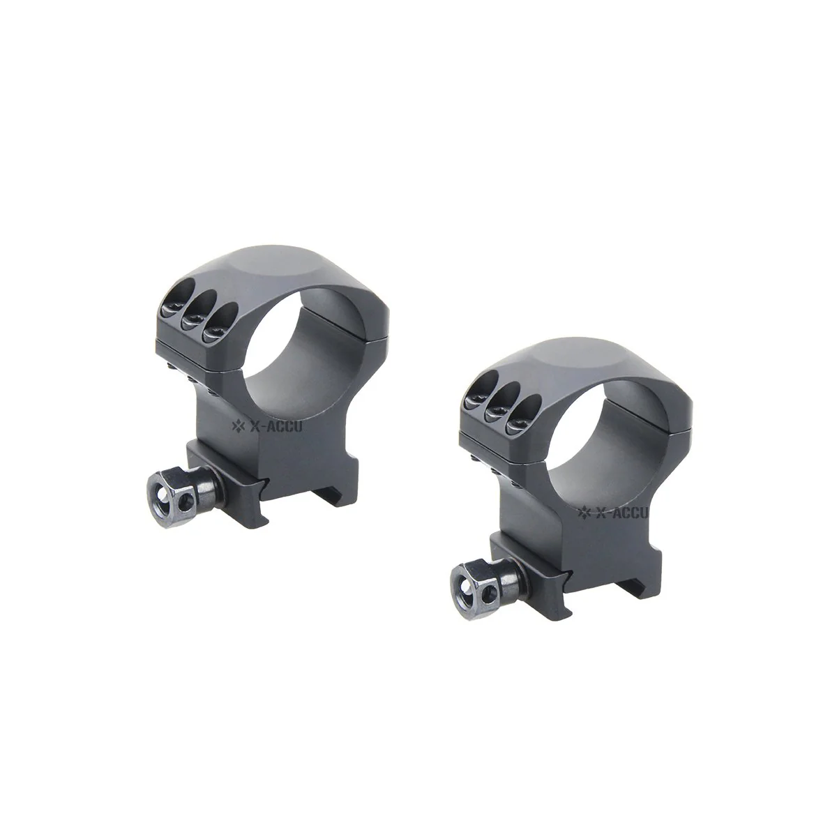 30mm X-Accu 1.25" Medium Profile Picatinny Scope Rings - Image 4