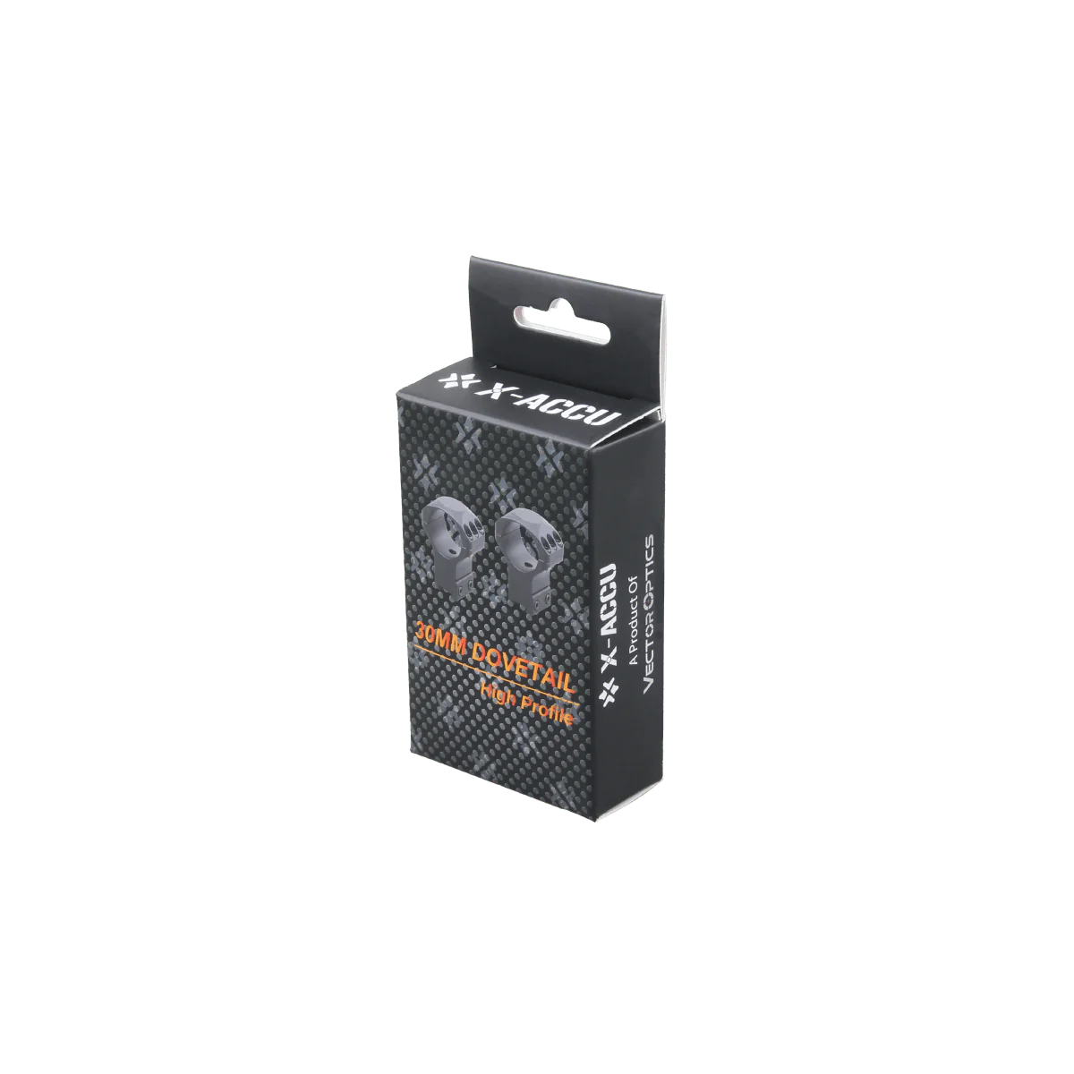 30mm X-Accu 1.5in High Profile 11mm Dovetail Rifle Scope Rings - Image 6