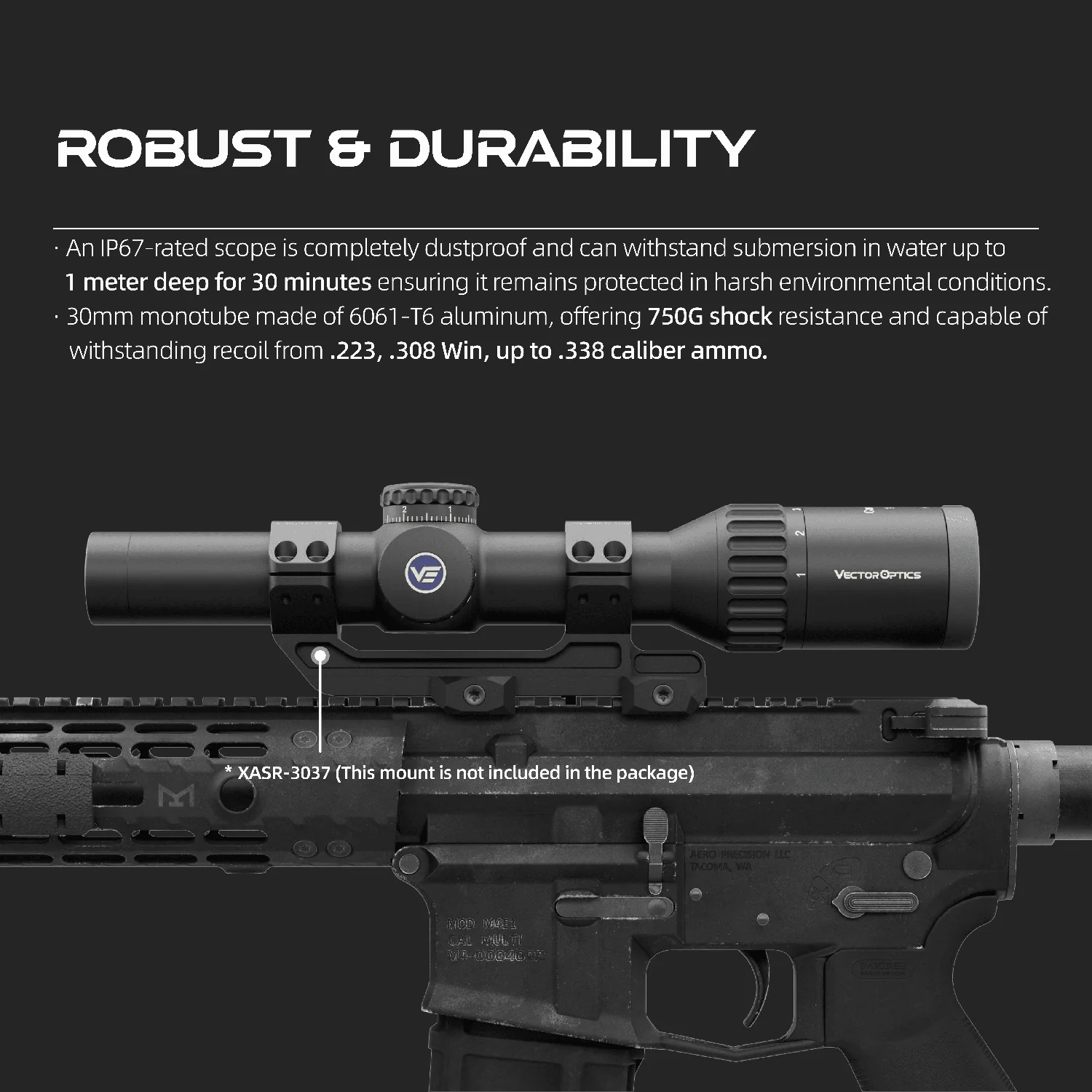 Continental 1-6x24i Fiber Tactical Riflescope (SCOC-44) - Image 14