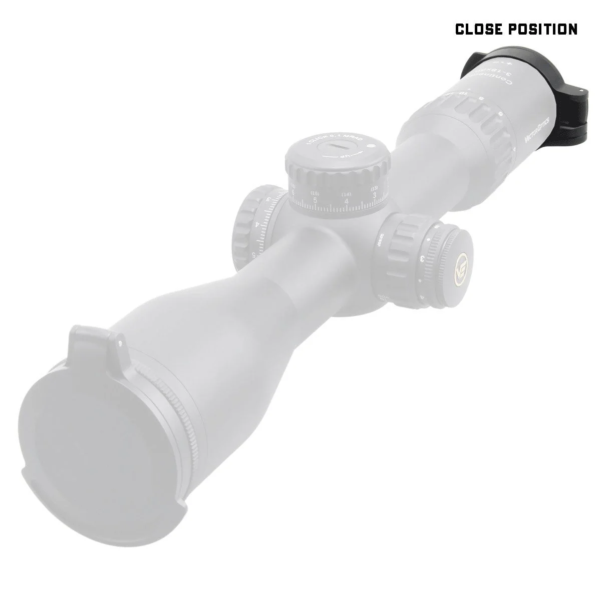 Metal Ocular Flip-up Cap for 34mm Continental Riflescope - Image 7