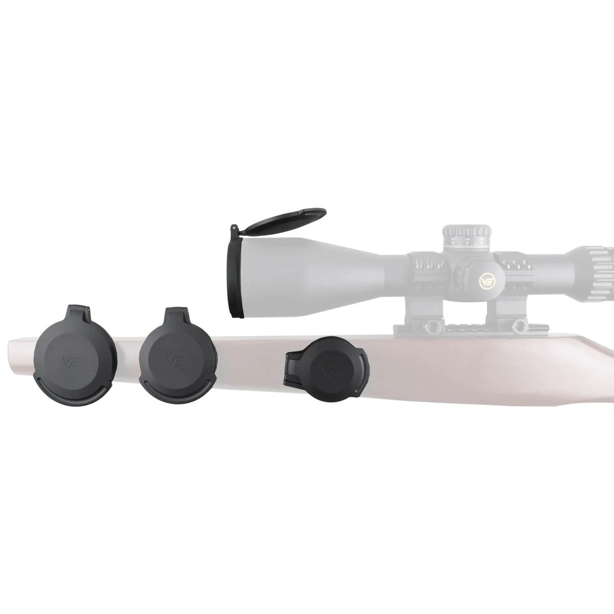 Metal Ocular Flip-up Cap for 34mm Continental Riflescope - Image 8