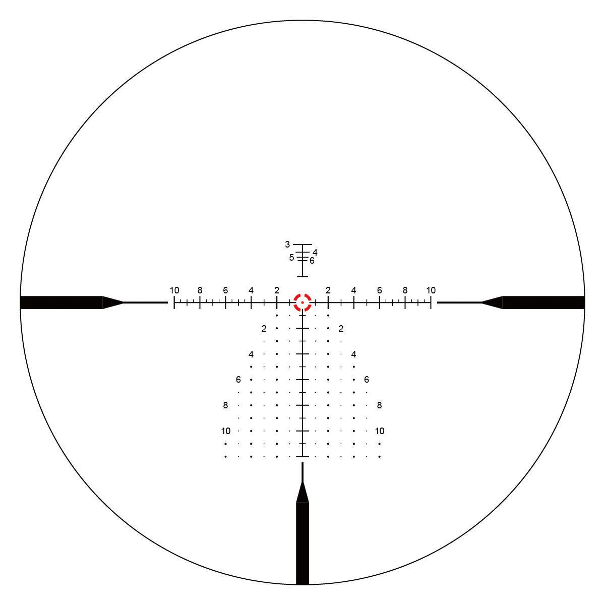 Continental x10 1-10x28 ED RAR-C Rifle Scope (SCFF-62) - Image 3