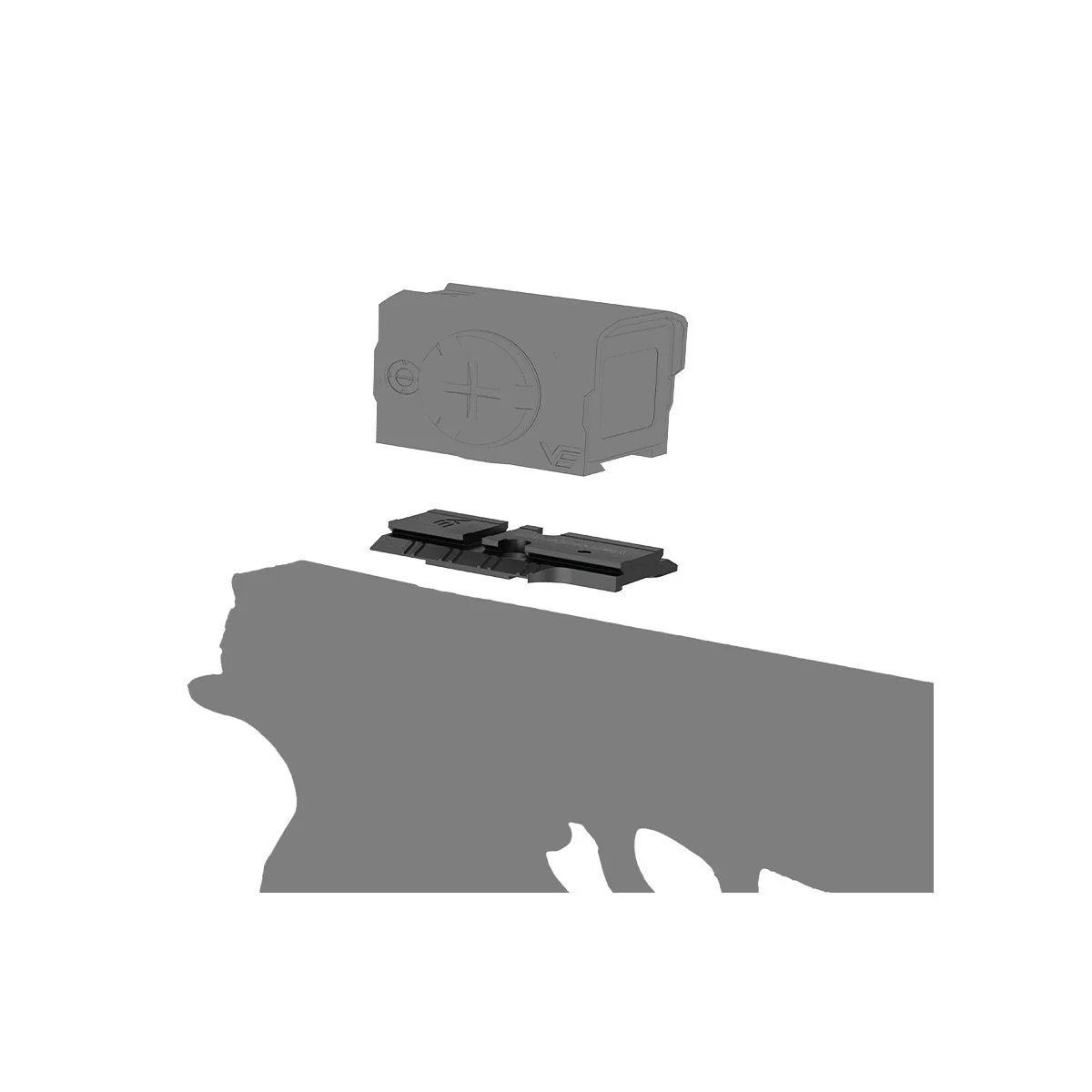 Enclosed Red Dot Sight CZ Shadow 2 VOD Adapter - Image 10