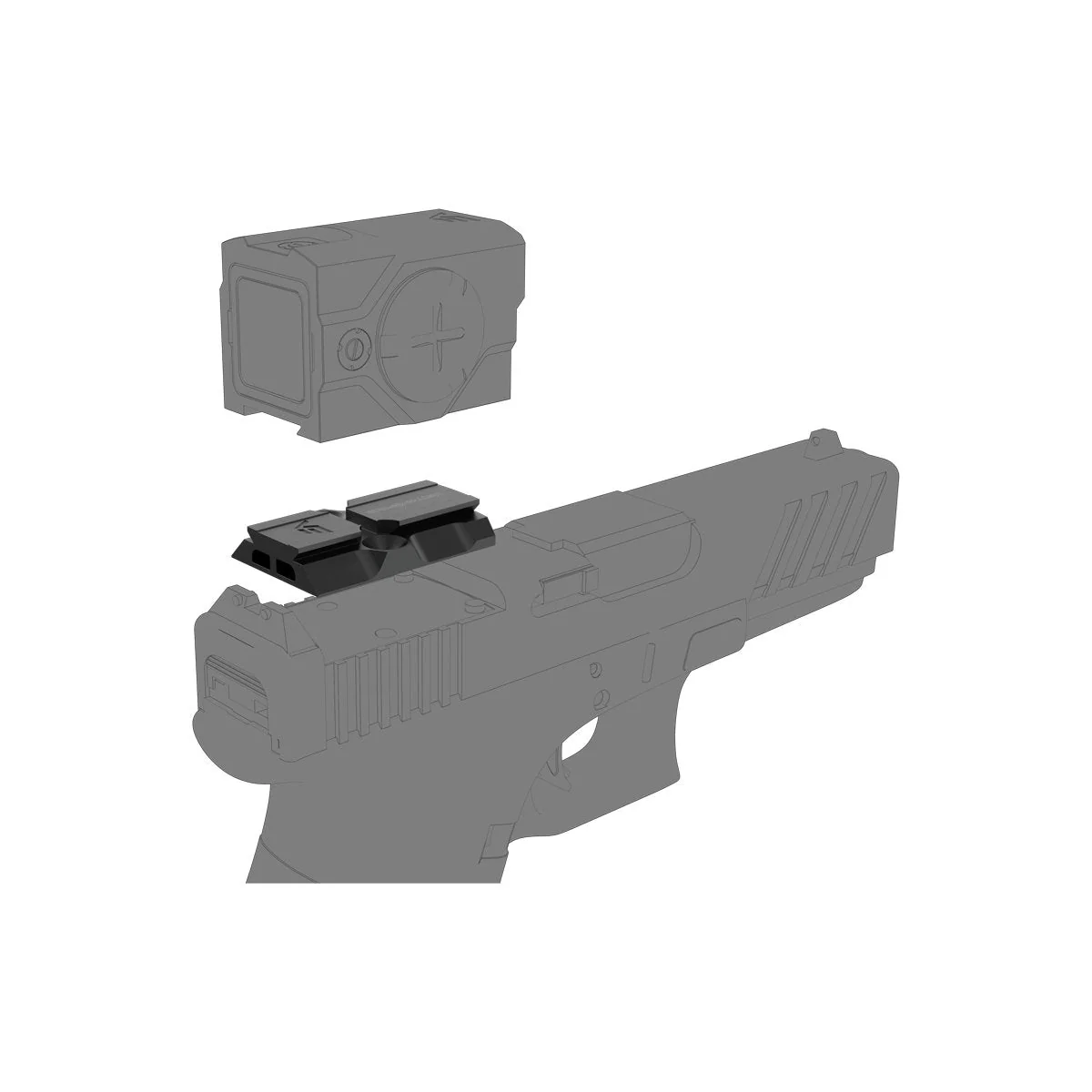 Enclosed Red Dot Sight MOJ to VOD Adapter - Image 5