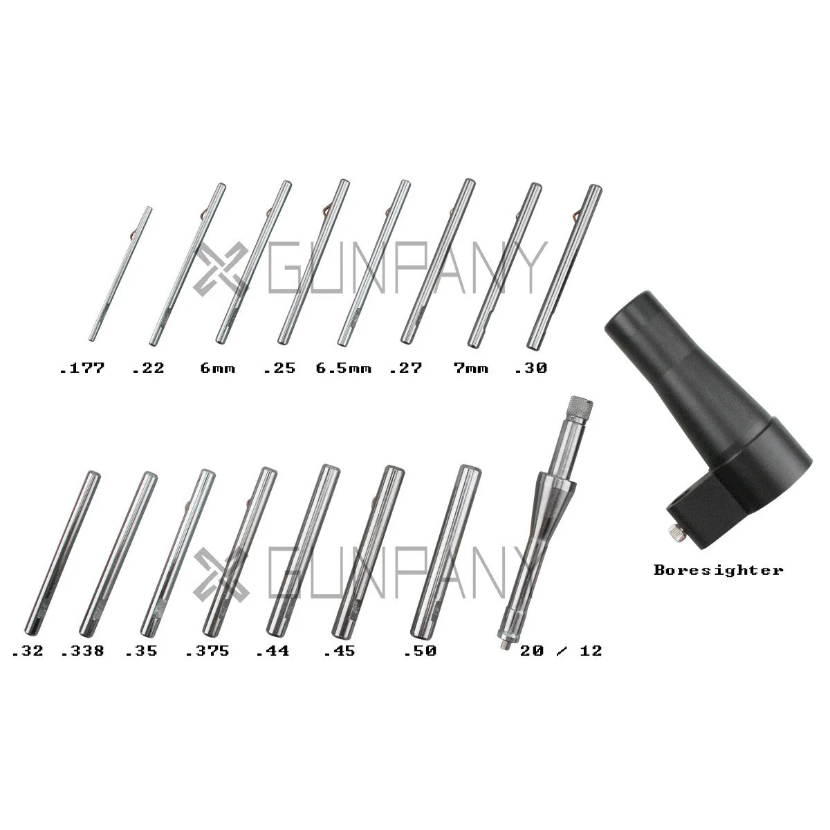Gunpany 16 Pcs Boresighter Kit - Image 2