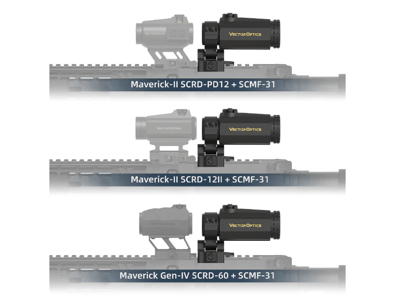 Maverick-III 3x22 Magnifier MIL(SCMF-31) - Image 11