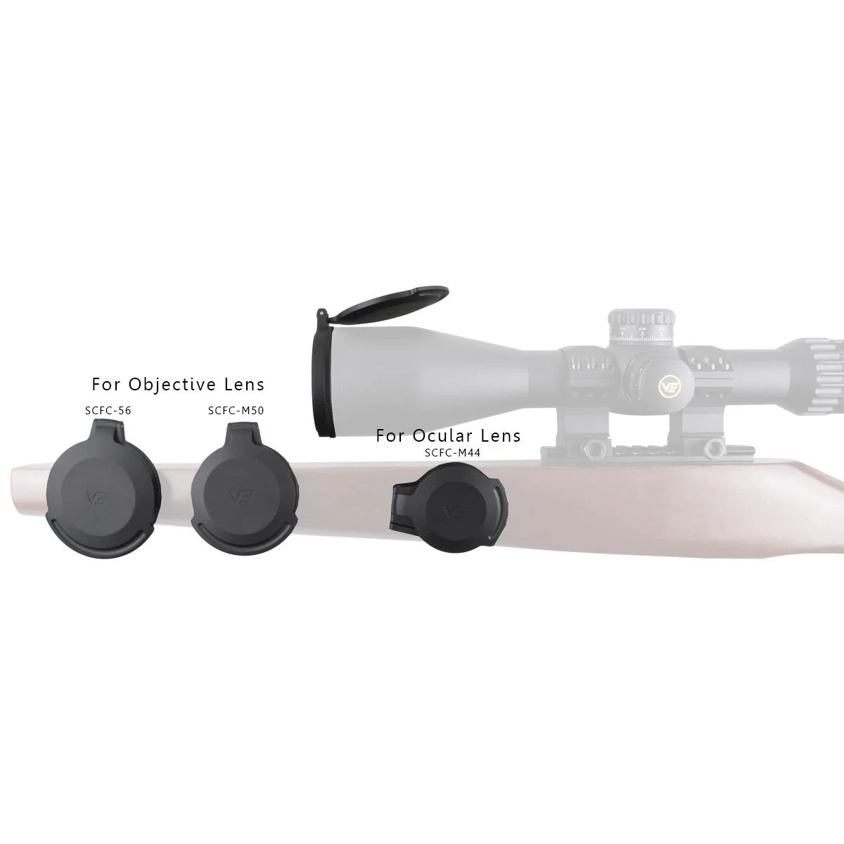 Metal Flip-up Cap for 34mm Continental Riflescope - Image 4