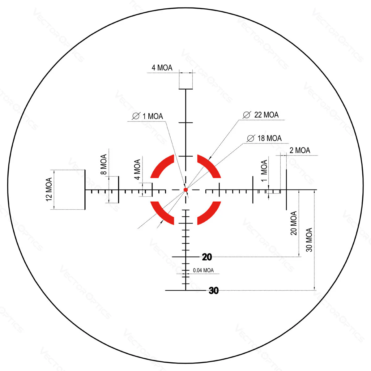 Mustang 1-4x24 FFP LPVO - Image 3