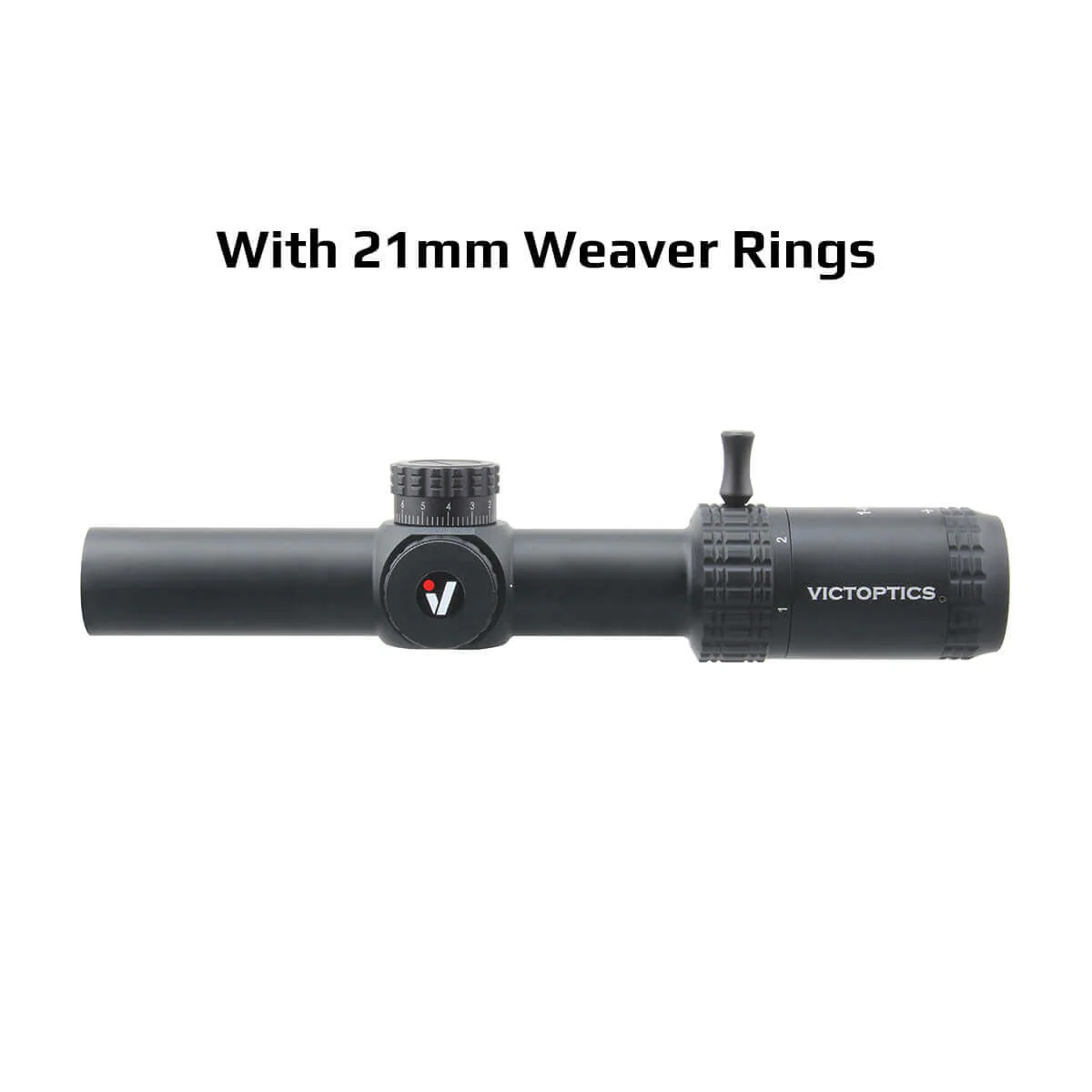 S6 1-6x24i Fiber Budget LPVO (OPSL33) | Fiber Optic Reticle LPVO - Image 4