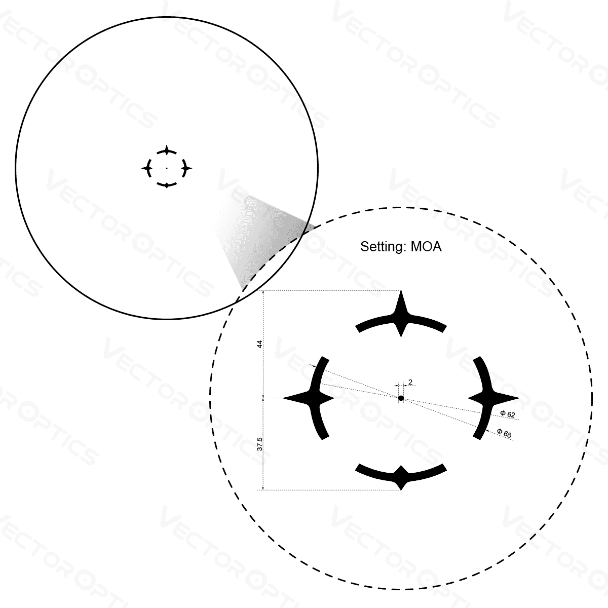 Paragon 1x16 3x18 4×24 Ultra Compact Prism Scope - Image 3