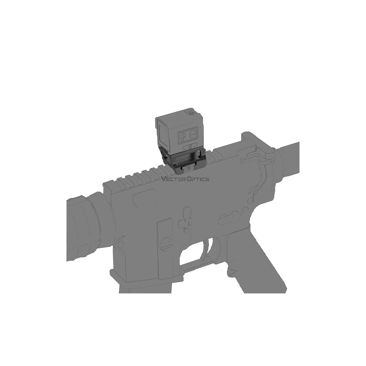 Red Dot Sigher Riser Weaver Mount VOD Footprint - Image 9