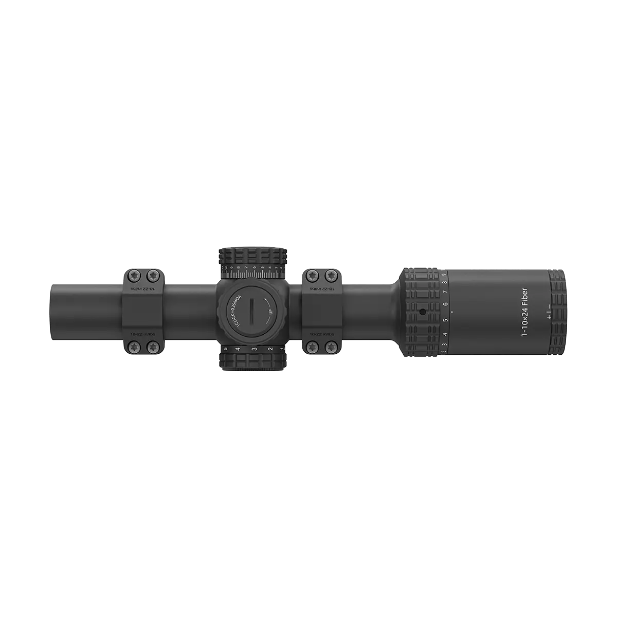 S10 1-10x24i LPVO Fiber SFP Rifle Scope w/ 1-Piece Extreme High Picatinny AR Mount Kit (OPSL139) - Image 8