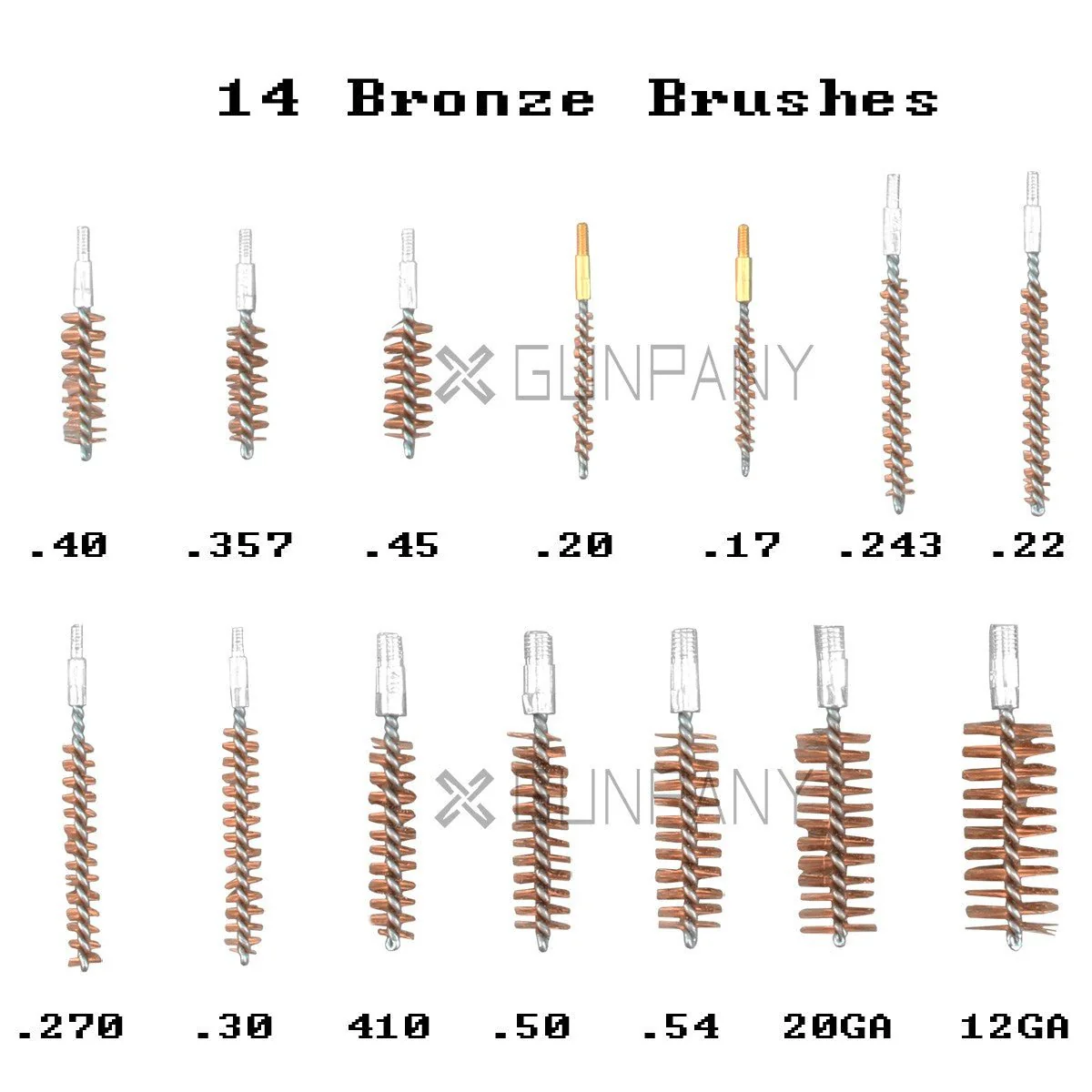 Gunpany Universal Gun Cleaning Kit (62 Pieces） - Image 5