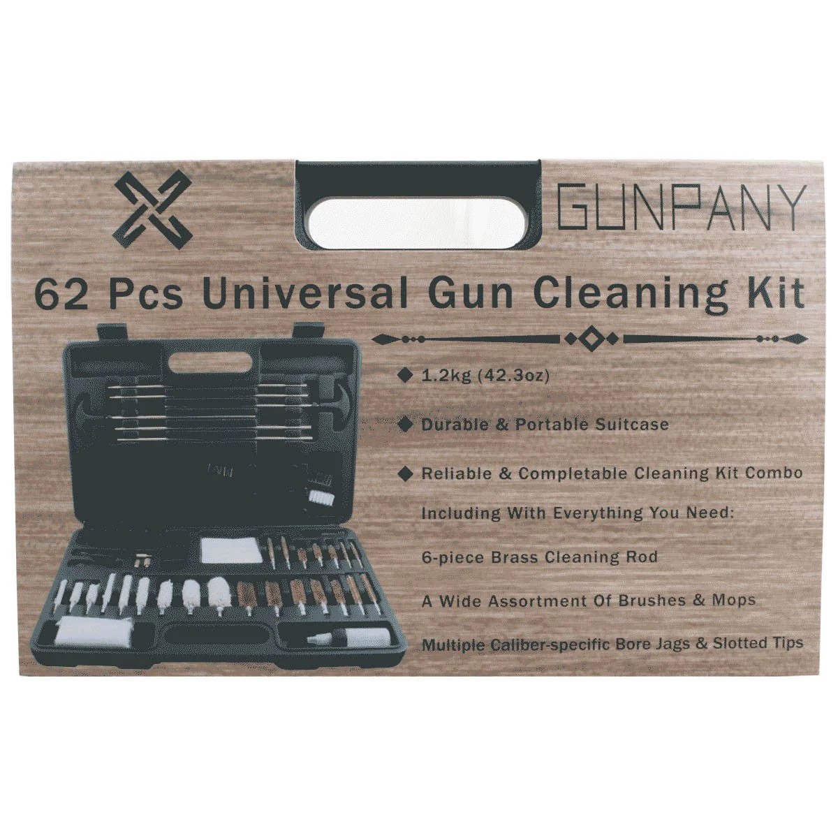 Gunpany Universal Gun Cleaning Kit (62 Pieces） - Image 6
