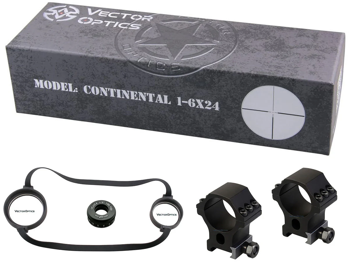 Continental LPVO 1-6x24 SFP Hunting Scope (SCOC-23) - Image 9