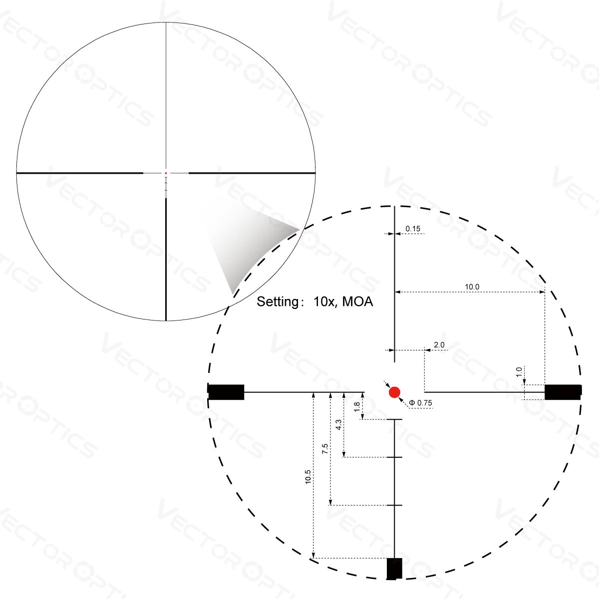 Hugo 6-24x50GT SFP Riflescope (SCOL-32) - Image 3