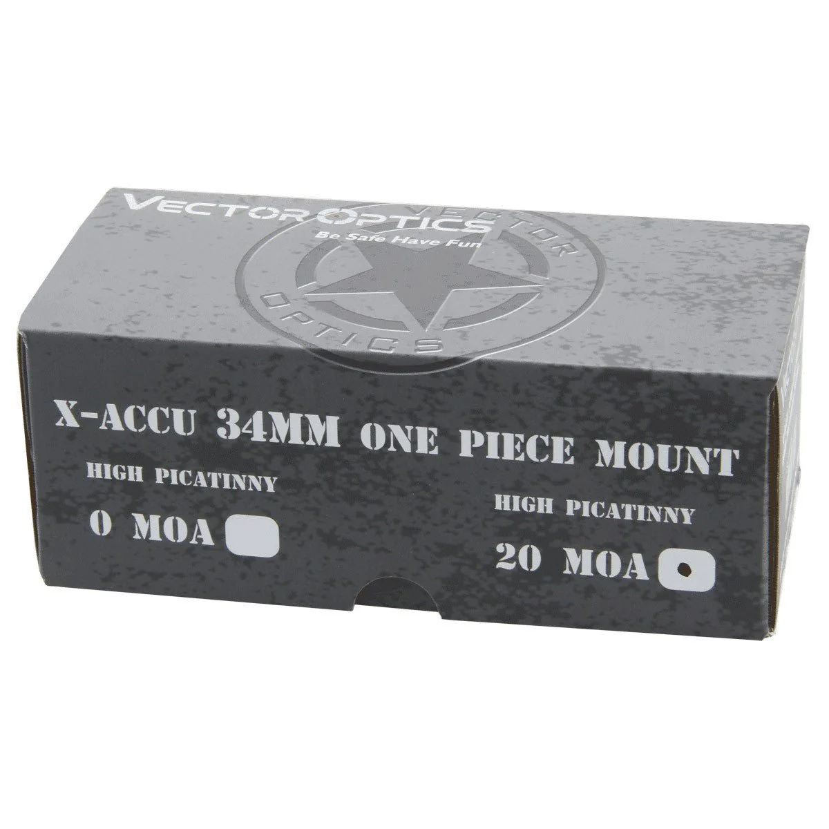 X-Accu 34mm High Profile One Piece 20MOA Mount - Image 5