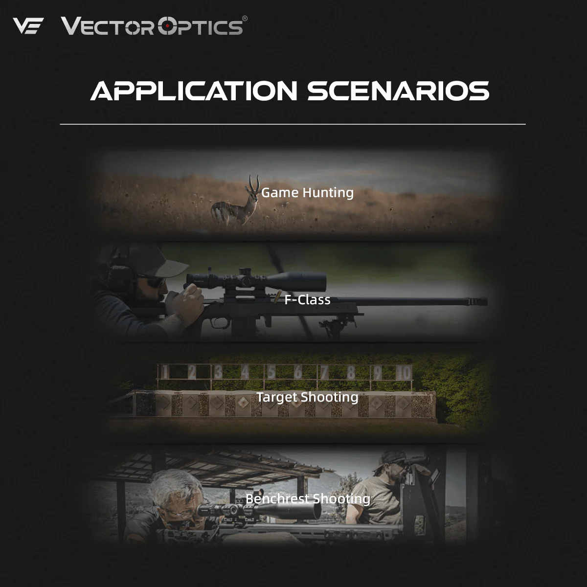 Tauron 5-50x60 ED SFP Long-Range Rifle Scope (SCOL-69) | Field Target Shooting - Image 9