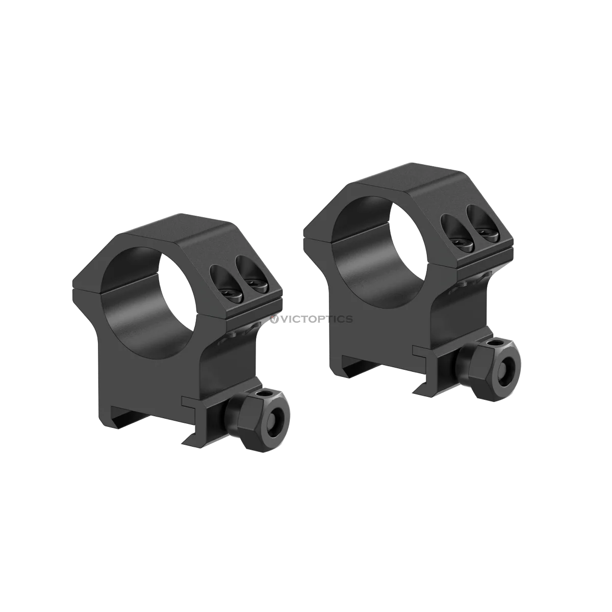 VictOptics 25.4mm 1in Scope Weaver Rings Medium Profile