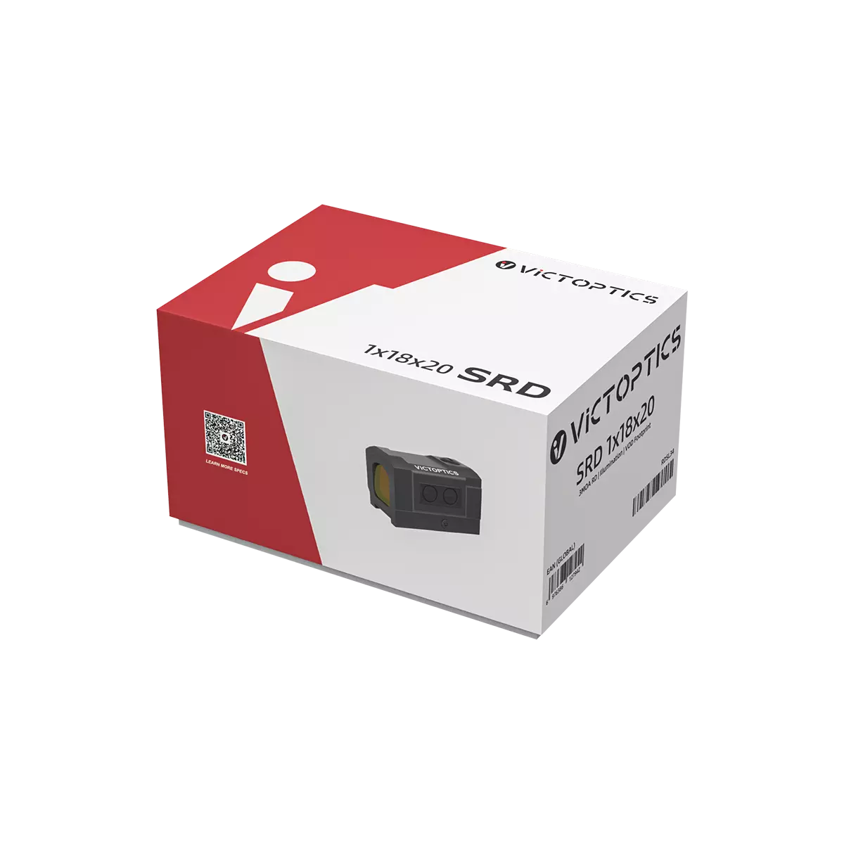 VictOptics SRD 1x18x20 VOD Red Dot Sight | 4MOA Dot (RDSL34) - Image 11