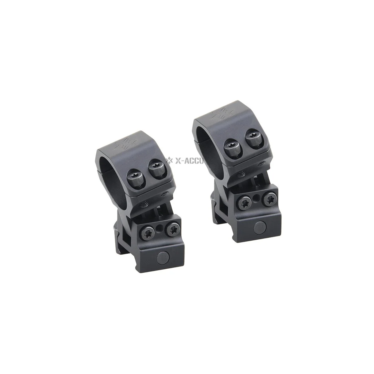 X-ACCU 25.4mm/1in 30mm 34mm Adjustable Scope Rings - Image 4