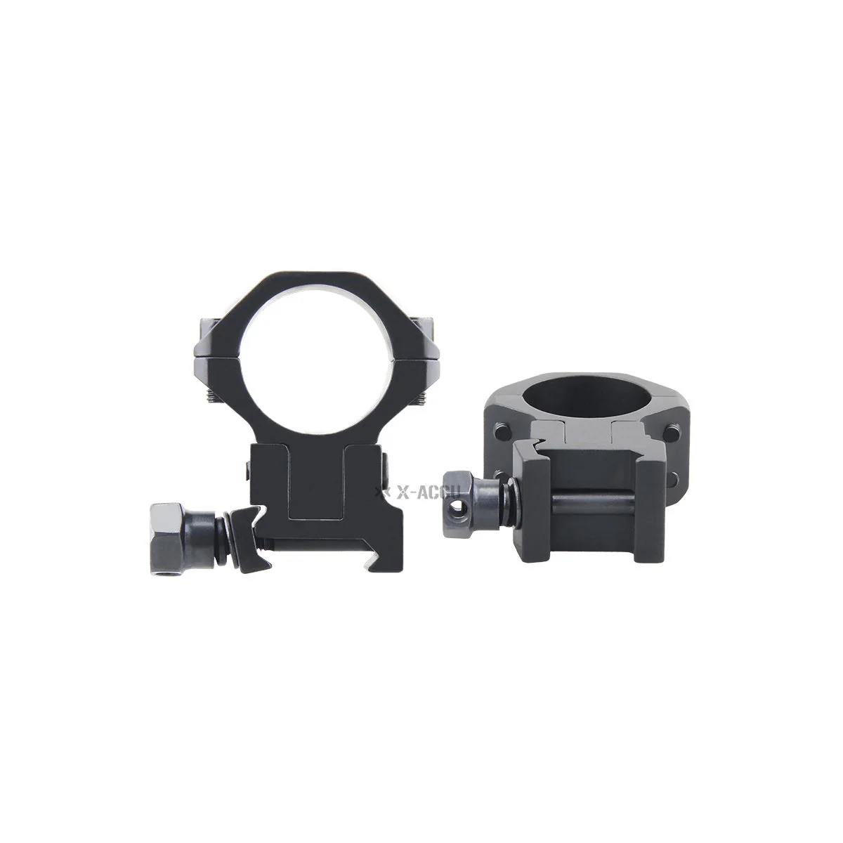 X-ACCU 25.4mm/1in 30mm 34mm Adjustable Scope Rings - Image 5