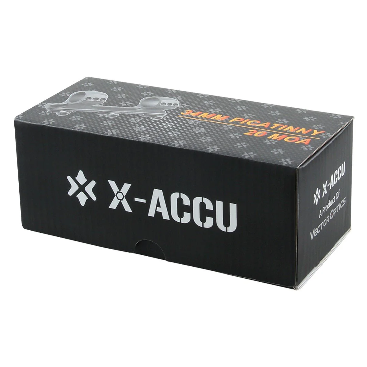 X-Accu 34mm Medium Profile One Piece 20MOA Picatinny Mount - Image 10