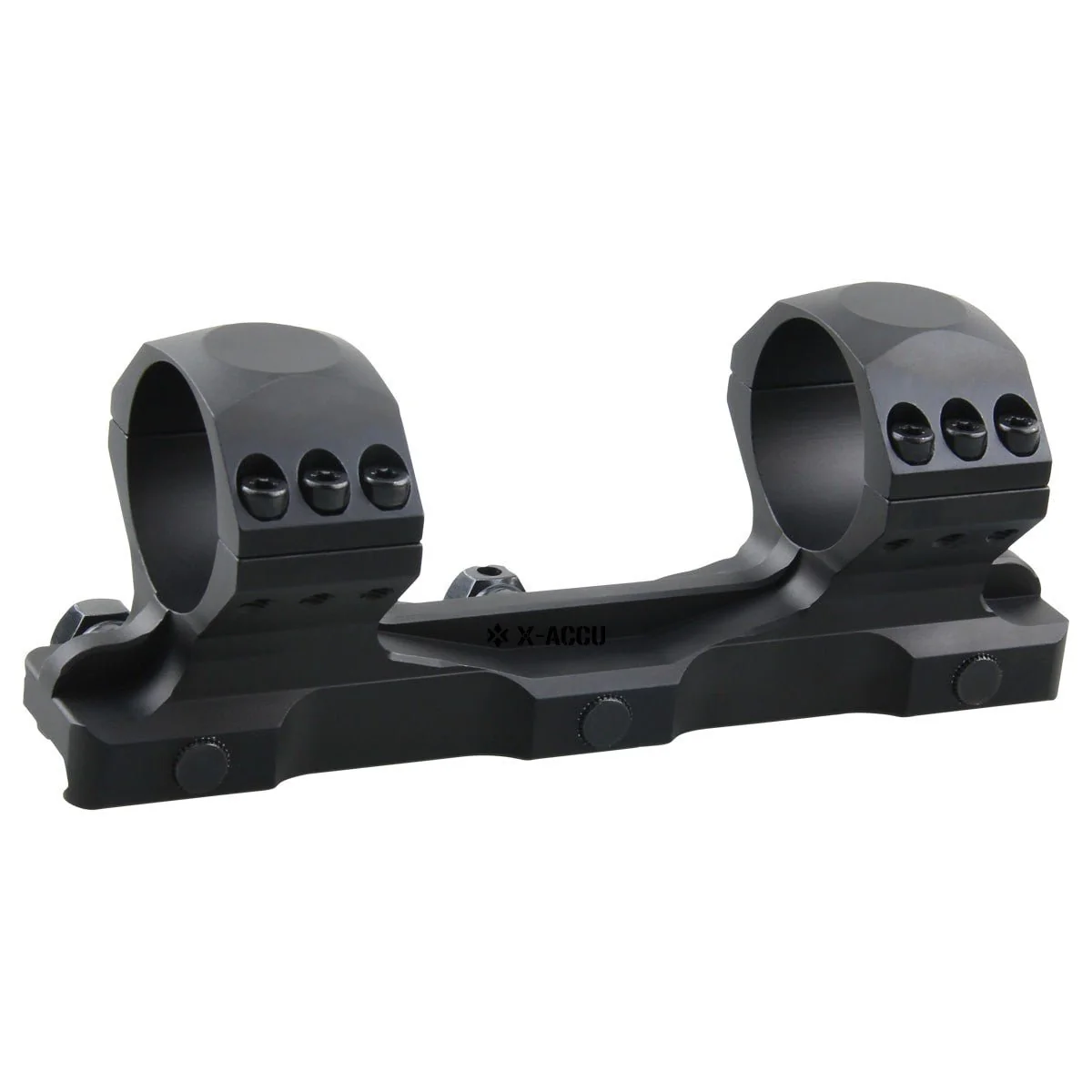 X-Accu 34mm Medium Profile One Piece 20MOA Picatinny Mount - Image 3
