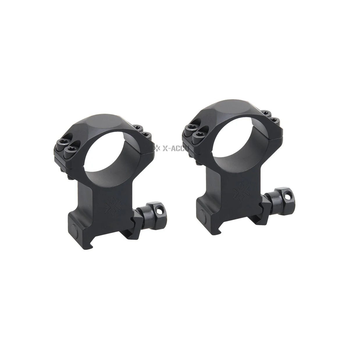 X-Accu 25.4mm/30mm/34mm Scope Rings - Image 3