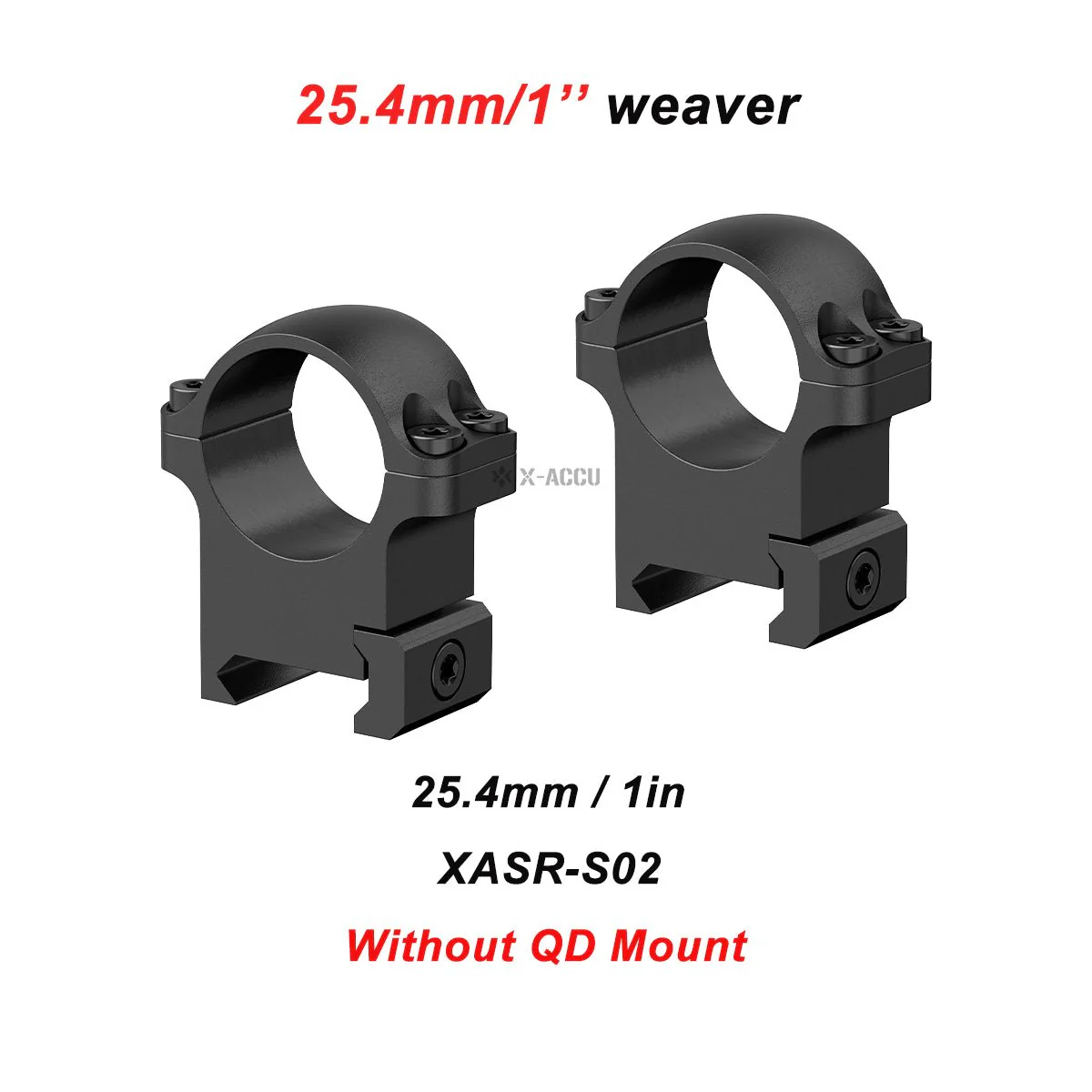 X-Accu Steel Scope Rings - Image 11